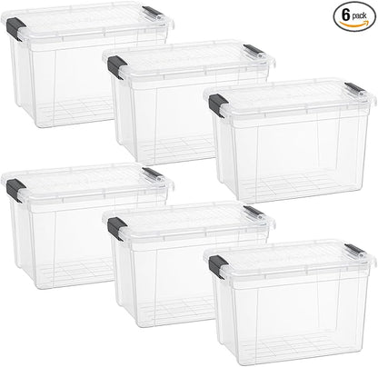 Superio Clear Storage Boxes by Superio