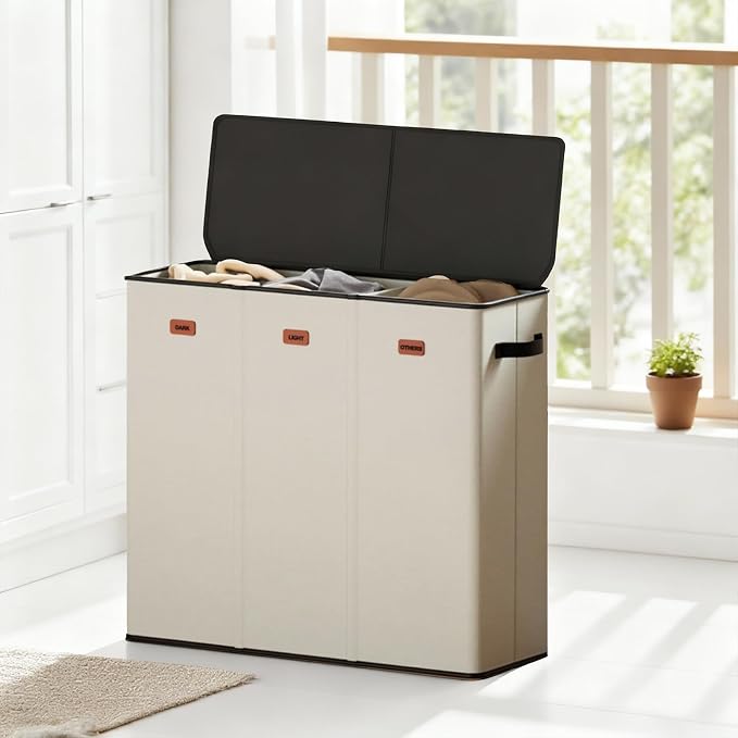 185L Laundry Hamper 3 Section - Image 7