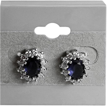 MOOCA100 pieces of Plain 1.5 x 1.5 in Gray Hanging Earring Cards Holder - Image 5