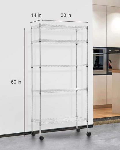 BestOffice | 5-Tier Wire Shelf - Image 3