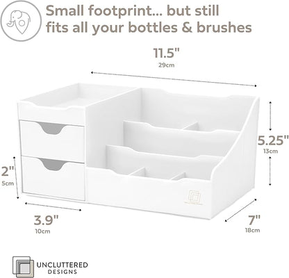 Uncluttered Designs Large Makeup Organizer - Image 3