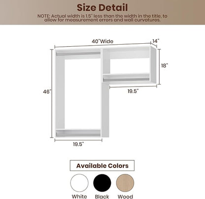 ROOMTEC Modular Closet System, Wooden Tower - Image 2
