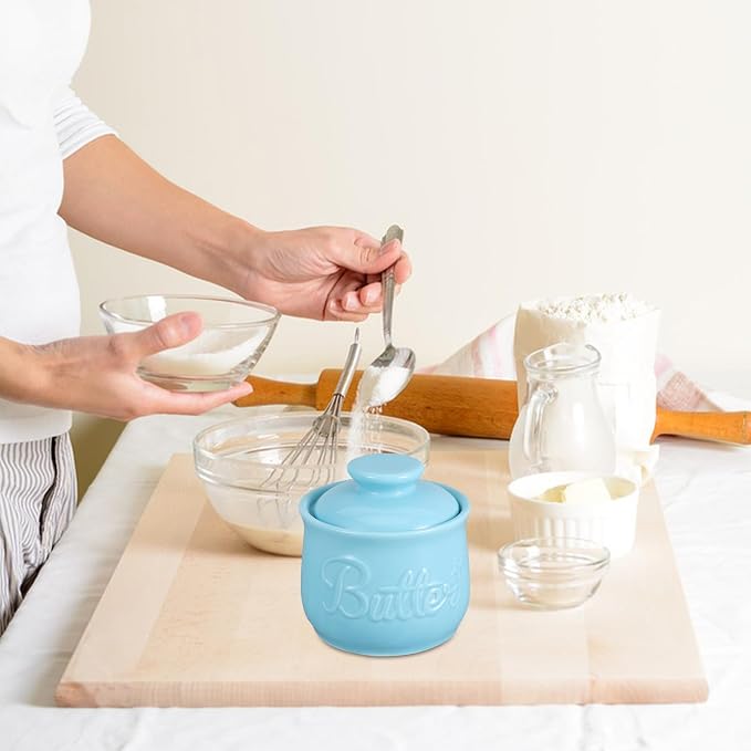 BESPORTBLE Ceramic Butter Crock - Image 8