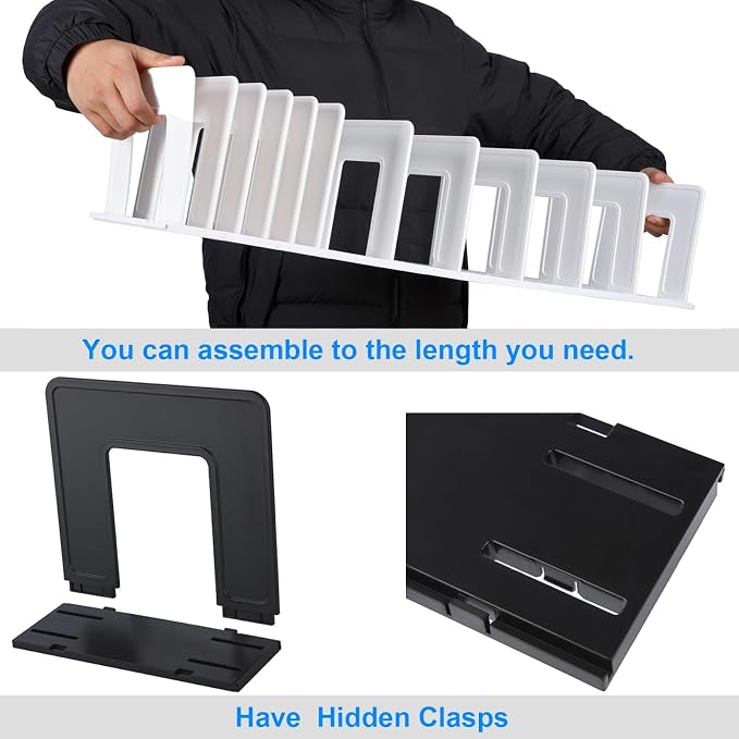 6 Pieces Upright Boards, Accessory Parts of Expandable File Folder Holder - Image 3