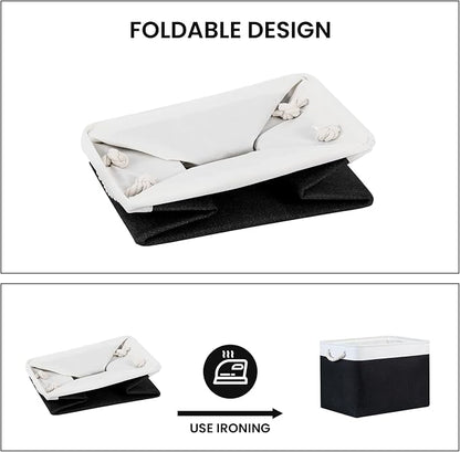 Bidtakay Black Storage Bins Storage Baskets - Image 6