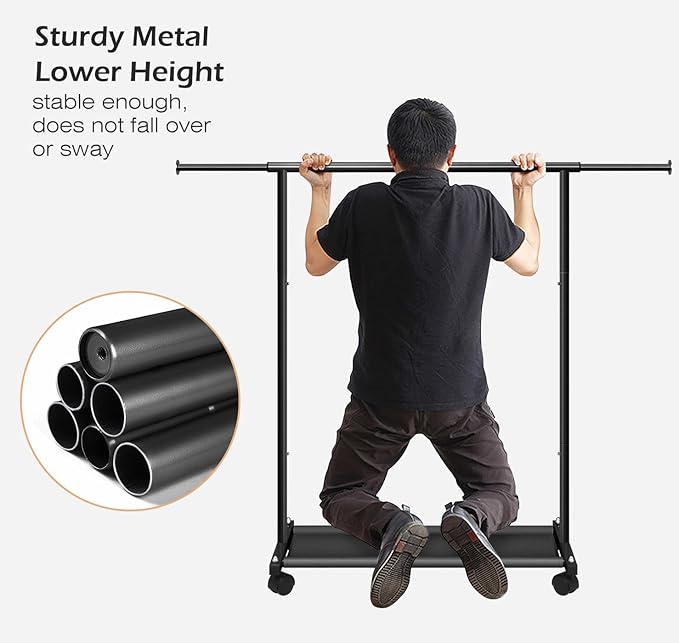 MISSLO Short Clothing Racks for Hanging Clothes - Image 6