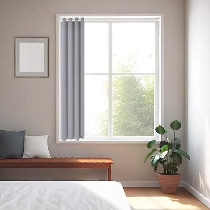 Tension Rod for Windows 28 to 48 Inch 4Pack Spring Curtain Rods No Drilling - Image 6