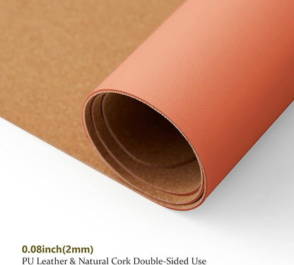 Cork Desk Mat - Small Dual-Sided Desk Pad - Image 3