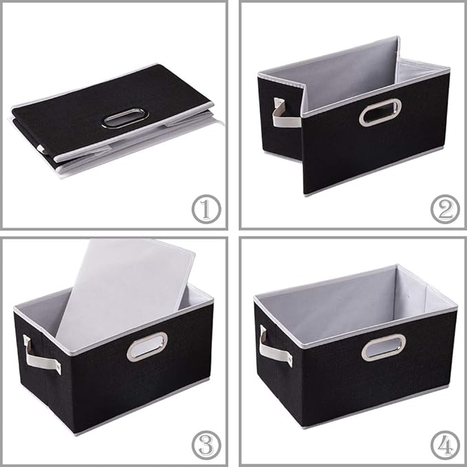 PRANDOM Larger Collapsible Storage Bins - Image 5