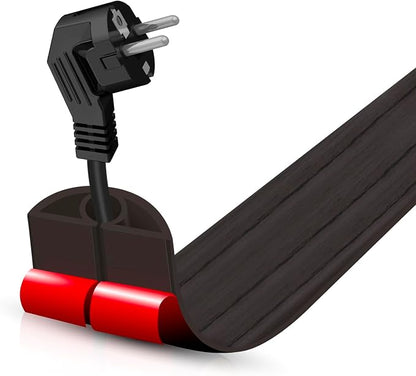 Floor Cord Cover Self Adhesive Cord Hider, 3.3FT Cable Management, Extension by DBHXXMB-HH