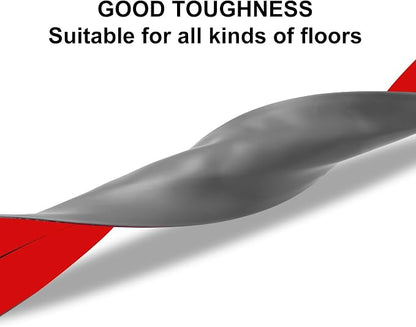 6.5Ft Floor Cord Cover Gray Silicone Cable Protector Easy to Install Wire - Image 4