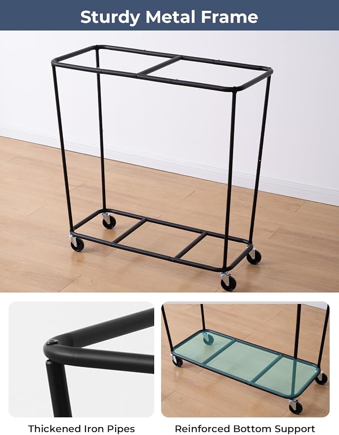 StorageWorks 390L Extra Large Lanudry Hamper - Image 5