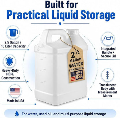kitchentoolz 2.5 Gallon Water Jug - Image 6
