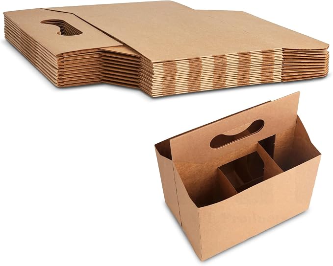MT Products Brown 6 Pack Bottle Holder 12 oz. by MTProducts