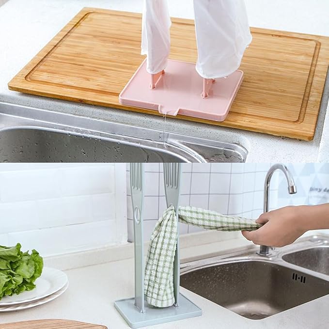 2 Pack Household Gloves Holder Rack Organizer Household Cleaning Glove Drying - Image 6