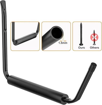 WALMANN Lightweight Kayak Storage Rack, Wall Mount Kayak Hooks - Image 4