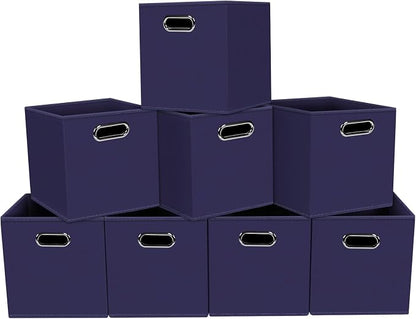 Fabric storage bins Cubes, Fabric Cube Organizer by Yunkeeper