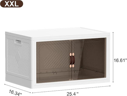 JOYMOOP Folding Storage Bins Organizer, 84 Quart Collapsible Storage Box - Image 9