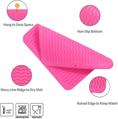 Silicone Dish Drying Mat for Multiple Usage, Easy clean, Eco-friendly, - Image 3