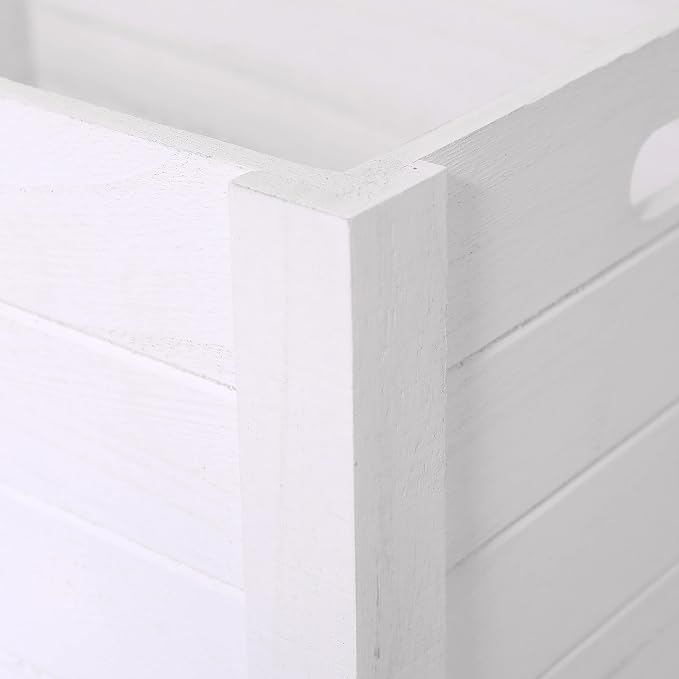 Farmhouse Modern White Wooden Crates - Image 6