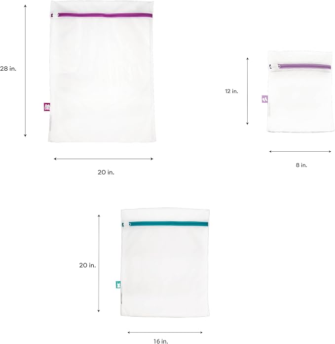Laundry 360 Sanitized Treated 3 Piece Mesh Wash Bag - Image 5