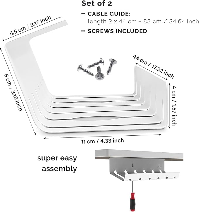 PAMO Cable Management Under Desk - Image 3