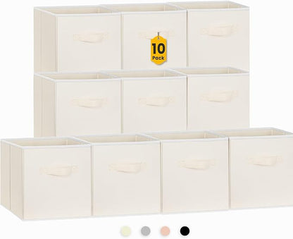 Criusia Storage Cubes, 11 Inch Clothes Storage Bins by Criusia