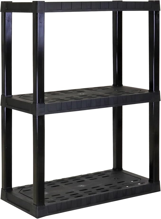 Oskar Heavy Duty Plastic Storage Shelves- - Image 4