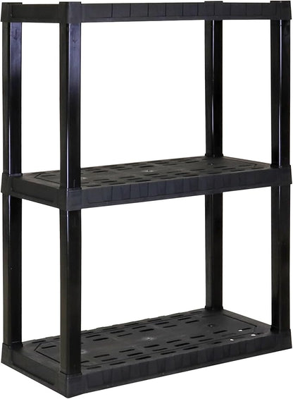 Oskar Heavy Duty Plastic Storage Shelves- by Koolatron