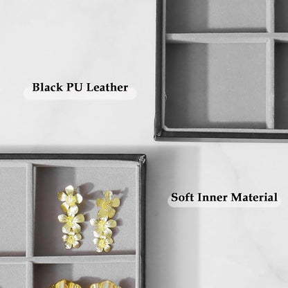Large Jewelry Organizer Tray 2 Pack, Stackable Jewelry Storage Holder - Image 5