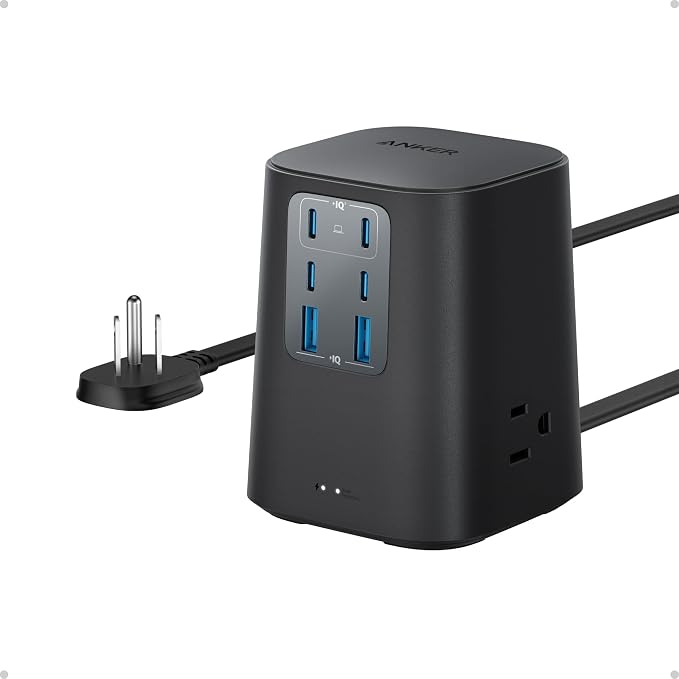Anker Desktop Charger, 9-in-1 Power Strip by Unknown