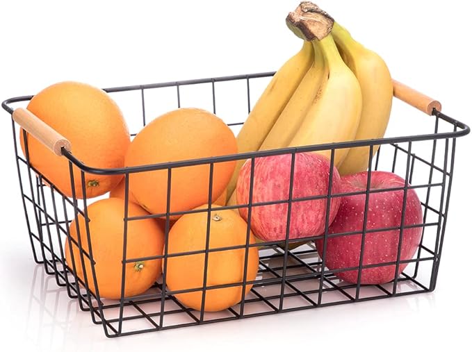Metal Wire Food Storage Basket Organizer - Image 4