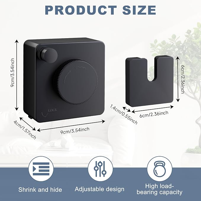 Retractable Clothesline Indoor, Non-Sagging Stainless Steel Clothes Line - Image 6