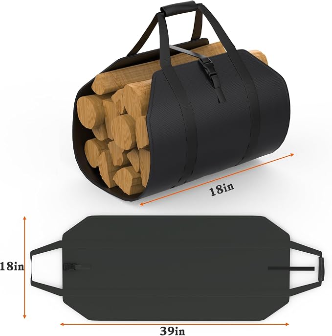 WALMANN Heavy-Duty 8 ft Firewood Rack - Image 4