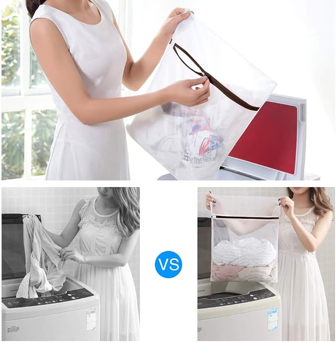 GOGOODA Mesh Laundry Bags for Delicates Durable Protective Wash Bags | Travel - Image 5