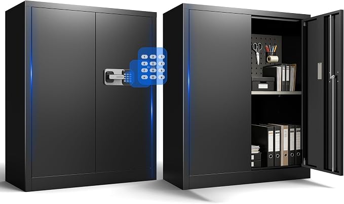Marcree Digital Storage Cabinet, Metal Storage Locker by MarcreeSafe