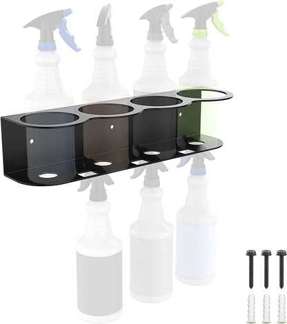 Spray Bottle Holder, Spray Bottle Holder Wall Mount Space-Saving Cold-Rolled by Unknown