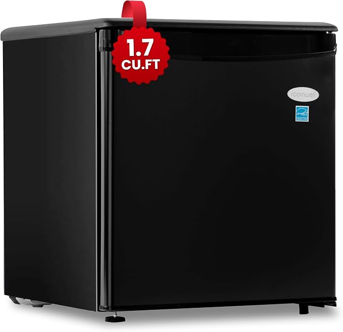 ROOMWELL E-Star 1.7 Cu Ft Mini Fridge by Innovationleadmorecomfort