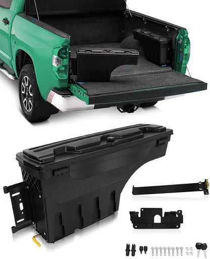 SCITOO Truck Bed Tool Box for Chevrolet Silverado 2008-2019 for GMC Sierra by SCITOOAUTOPARTS