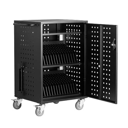 VEVOR Charging Cart, 32 Device Mobile Charging Station, Office and Classroom - Image 9