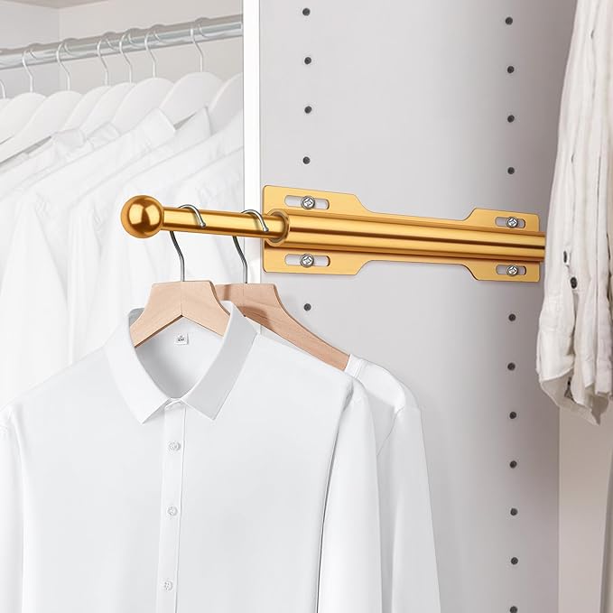 FIRJOY 12" Valet Rod for Closet Pull Out by FIRJOY