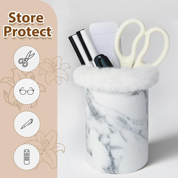 SOMTO Soft Plush Lined Eyeglasses Holder Protective Anti-Scratch Eyeglass Stand - Image 7