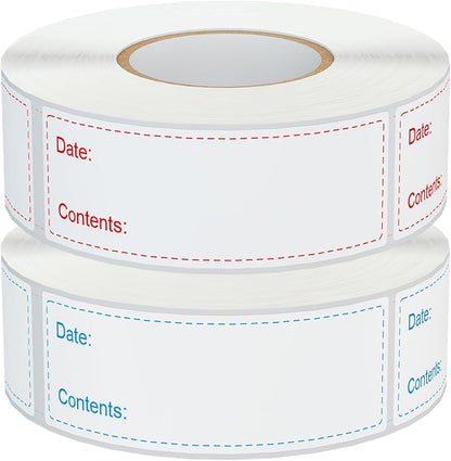 1000 Pcs Removable Freezer Labels by Risepekt