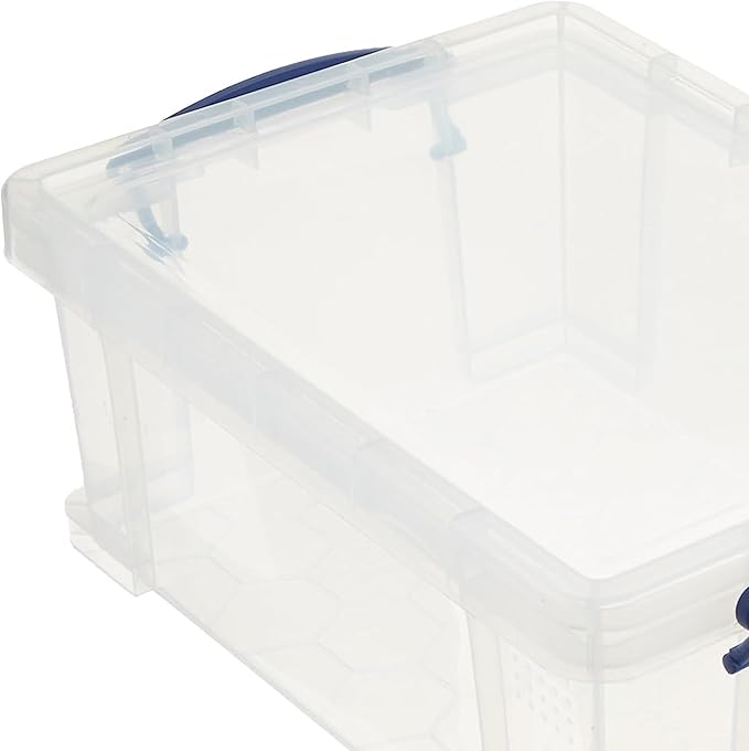 Really Useful Box 9 Liter Plastic Stackable Storage Container - Image 7