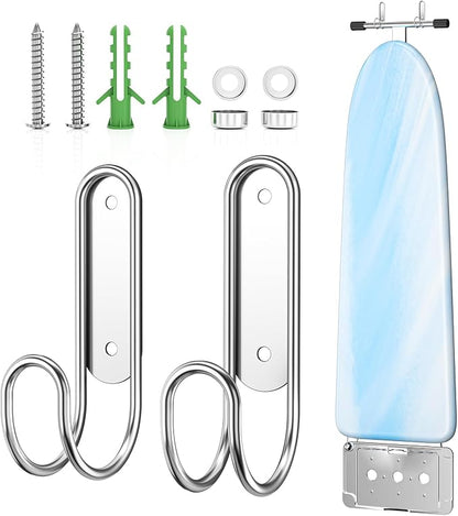 Ironing Board Holder Wall Mount, Durable Ironing Board Holder Stainless Steel by WelcometotheXILIMEN