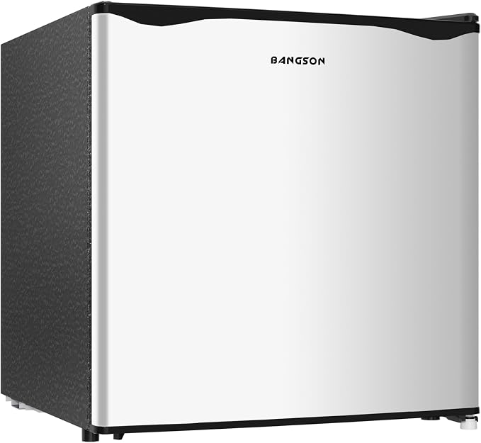 BANGSON Small Refrigerator, 1.6 Cu.Ft Mini Fridge by BANGSON