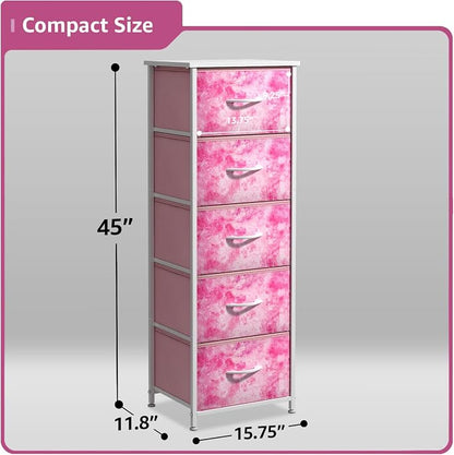 Sorbus Fabric Dresser for Kids Bedroom - Image 3