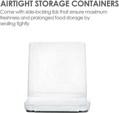 Vtopmart Food Storage Containers 2.5L / 84.5oz, 4 Pieces BPA Free Plastic - Image 3