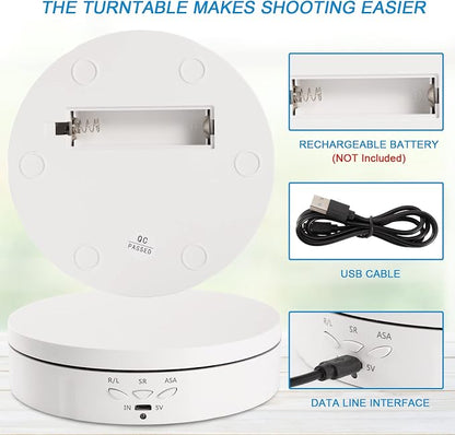 22 lbs Motorized Rotating Display Stand - Image 2