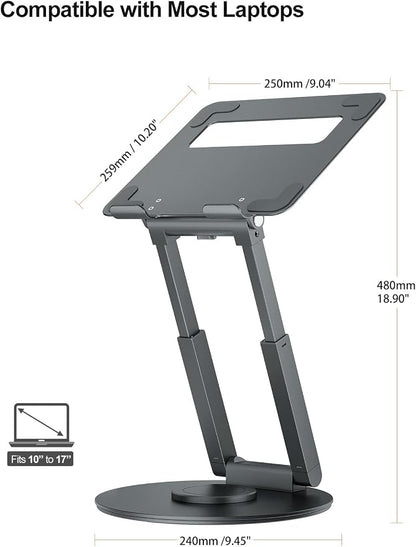 tounee Telescopic Laptop Stand for Desk - Image 4